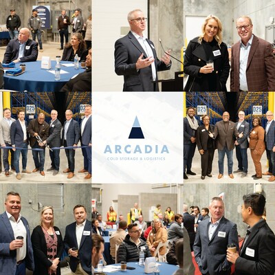 The Arcadia Team celebrated the grand opening of their Atlanta Cold Storage facility with local officials, guests and partners in Union City. The Arcadia Team celebrated the grand opening of their Atlanta Cold Storage facility with local officials, guests and partners in Union City.