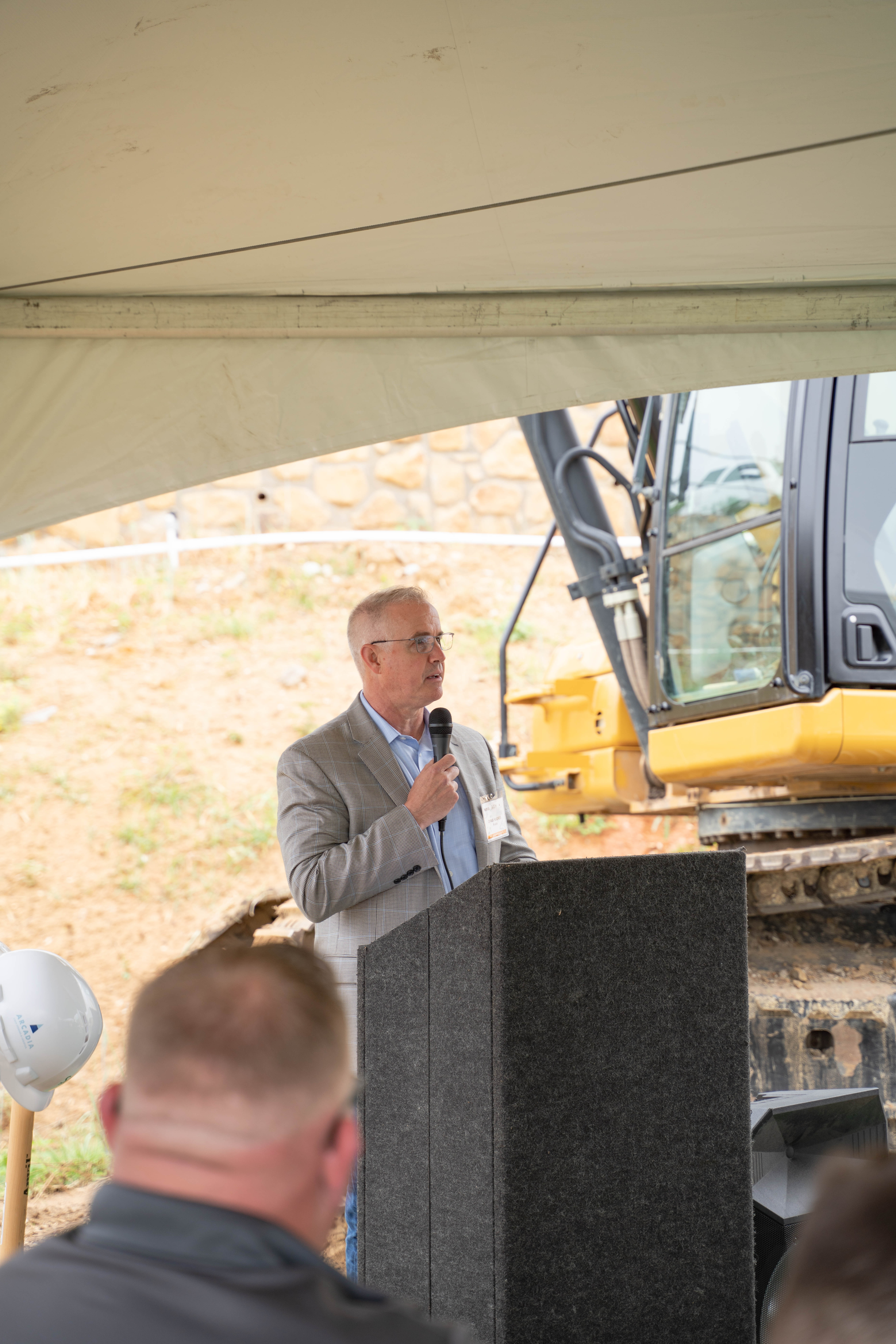 Chris Hughes Speaks at Burleson Groundbreaking